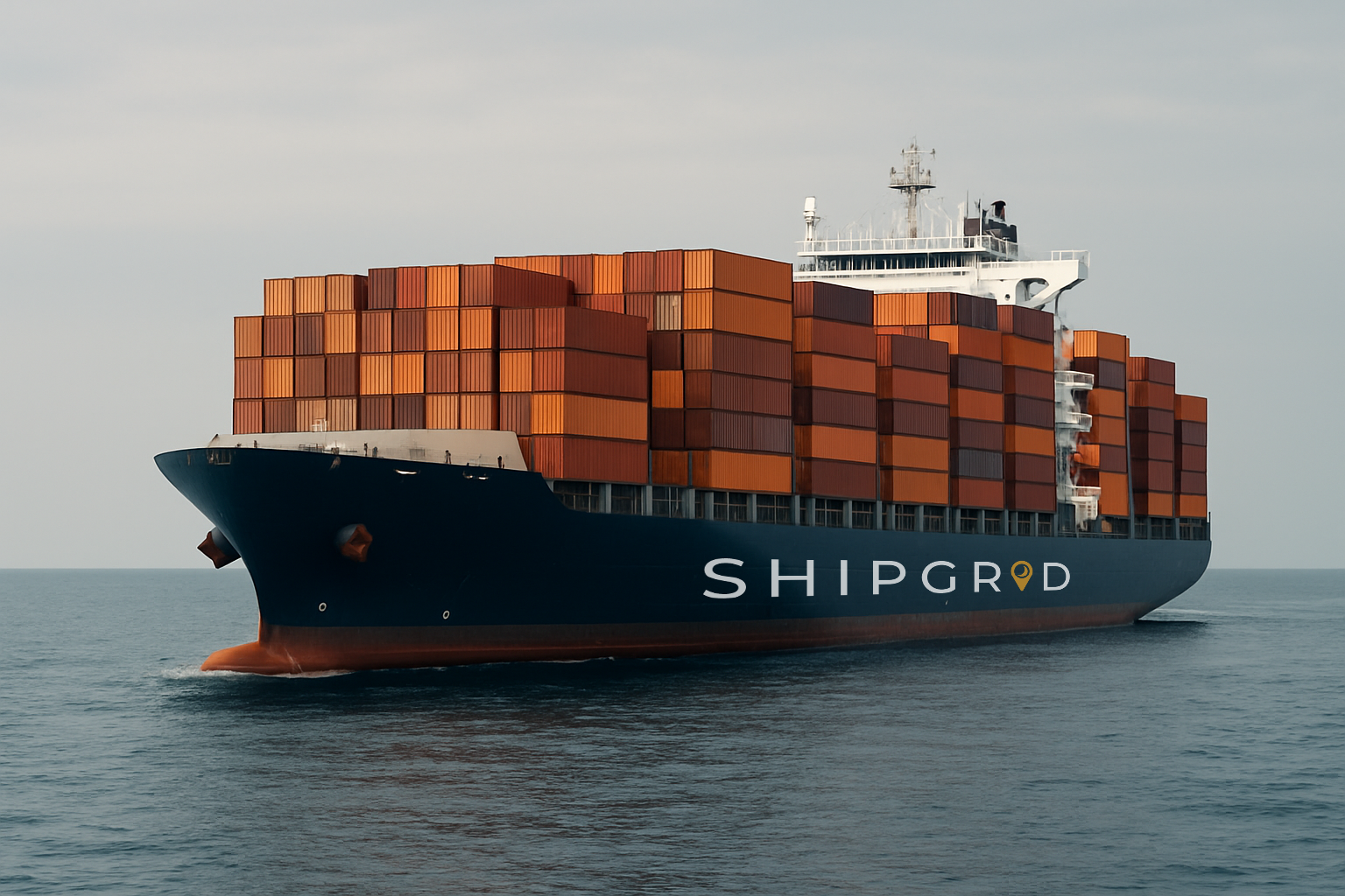 Container ship for Trade Direct Ocean freight services